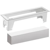 Встраиваемый розеточный блок 8 мод. (4 мод. 45х45)