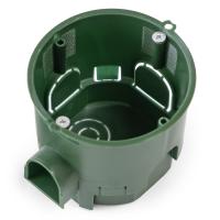 Коробка установочная 80-0550См углубленная безгалогенная (HF) 68х60 с саморезами (8шт/уп) Промрукав