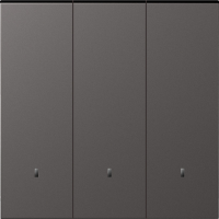 Клавиша 3-я с подсветкой, матовый титан, серия S08