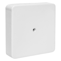 Коробка разветвительная КМР-030-032кг наружная (100х100х28) белая с клеммником 6мм2 EKF