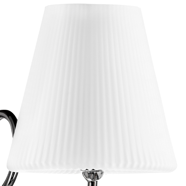 814614 Бра VORTICO 1х40W G9 ХРОМ/БЕЛЫЙ