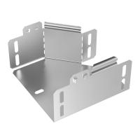 Переходник правый Стандарт INOX (AISI 304) 150х100х80 Промрукав