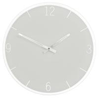 Innova Часы W09655, муранское стекло, диаметр 35 см, цвет серый (6/108)