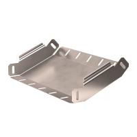 Угол вертикальный внутренний 45 градусов Стандарт INOX (AISI 409) 300х50 Промрукав