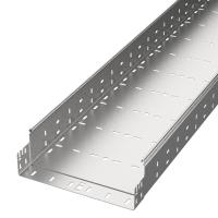 Лоток перфорированный Профи 300х100х6000 (2,0 мм) (12 м/уп) Промрукав