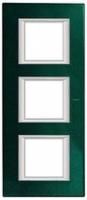 BT Axolute Малахит Рамка 2+2+2 мод прямоугольная (надпись вертикально)