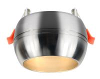 Встраиваемый светильник под лампу GX53 ЭРА  KL81 SN сатин никель