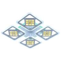 Светодиодная люстра 18024/4 WHT 192W+10W RGB