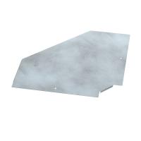 Крышка угла горизонтального 90 градусов Профи INOX (AISI 316) 600 (1,0 мм) Промрукав