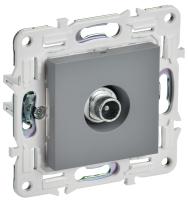 SKANDY Розетка TV проходная SK-A17Gr серый IEK