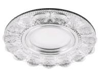 CD912 15LED*2835 SMD 4000K  MR16 50W G5.3  прозрачный  хром с драйвером в комплекте