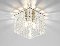 D4144 CL/CH хром/прозрачный G9 D70 H60 mm