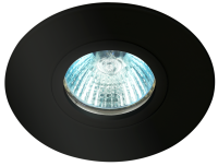 Встраиваемый светильник алюминиевый ЭРА KL83 BK MR16/GU5.3 черный