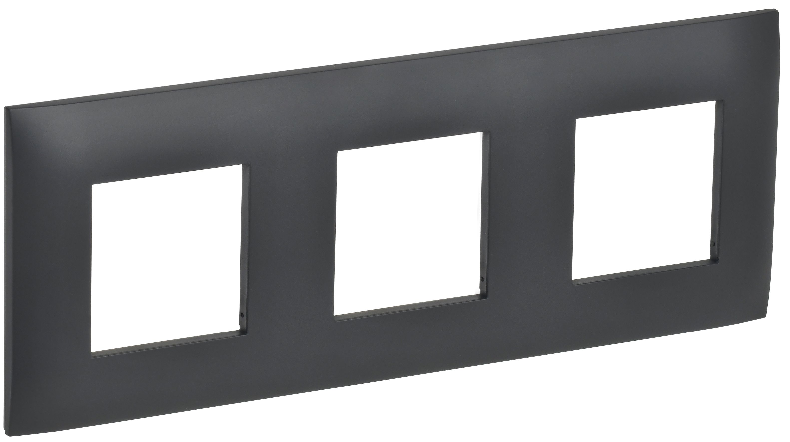 SKANDY Рамка 3-местная SK-F03T титан IEK