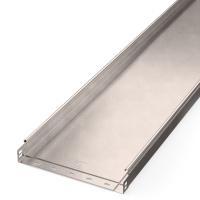 Лоток неперфорированный Стандарт INOX (AISI 409) 300х50х3000 (0,8 мм) (6 м/уп) Промрукав