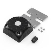 Коробка распределительная 60-0500-9005-П-КВ для видеокамер двухкомпонентная безгалогенная (HF) черная 100х100х50 с пластиной и каб. вводом Промрукав