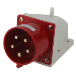 VS-32-3P-PE-N-IP44  Вилка ЭРА VS-32-3P-PE-N-IP44 стационарная 525 3Р+РЕ+N 32А 380В IP44