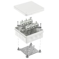 Коробка огнестойкая для о/п двухкомпонентная 60-0303-FR2.5-12 Е15-Е120 RAL9003 100х100х40 (16 шт/кор) Промрукав