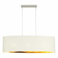 SLE300563-03 Светильник подвесной Никель/Белый, Серебристый E27 3*40W BRESCIA