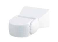 Датчик движения настенный, уличный, 3-x  проводной, макс.1200 Вт, IP65, белый