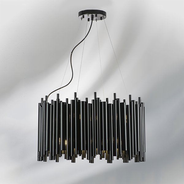 816107 Люстра SAVONA 10х40W G9 ЧЕРНЫЙ