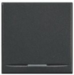 BT Axolute Антрацит Светорегулятор нажимной для электронных трансформаторов 60-250 Вт 2 мод