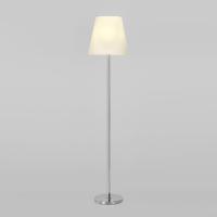 Напольный светильник с тканевым абажуром 01166/1 хром
