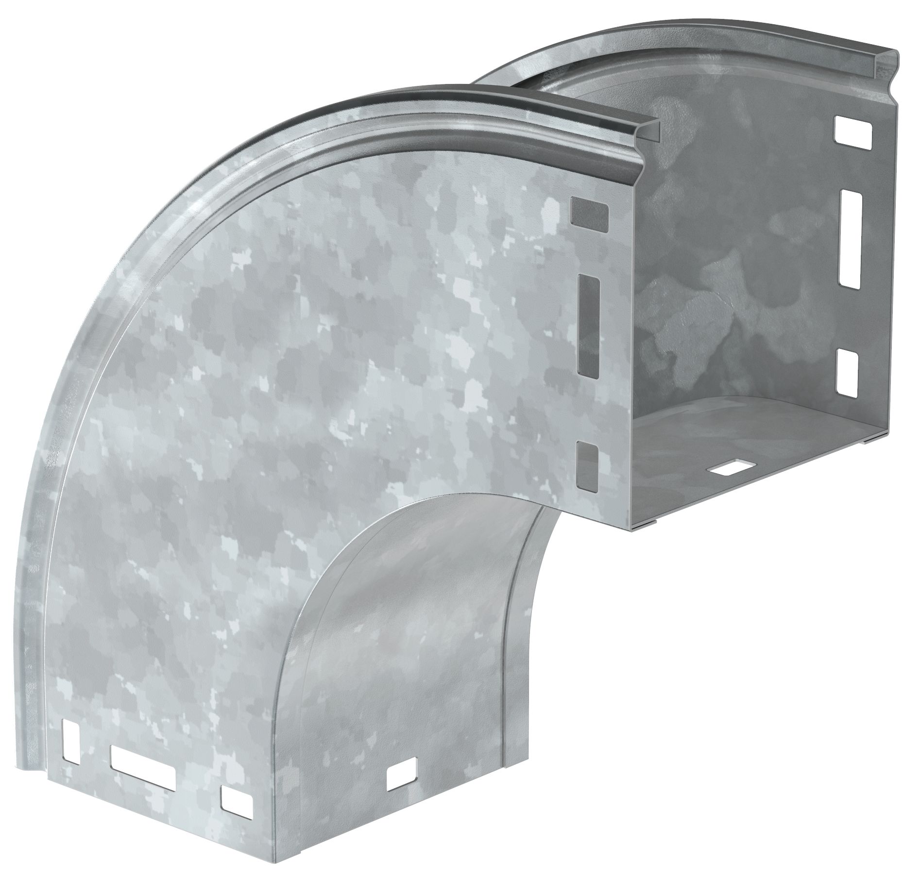 Поворот плавный 90град вертикальный внешний (тип В20) ESCA 80х80мм HDZ IEK