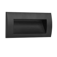 383572 Светильник ESTRA LED 5W 200LM 120G ЧЕРНЫЙ 3000K IP55