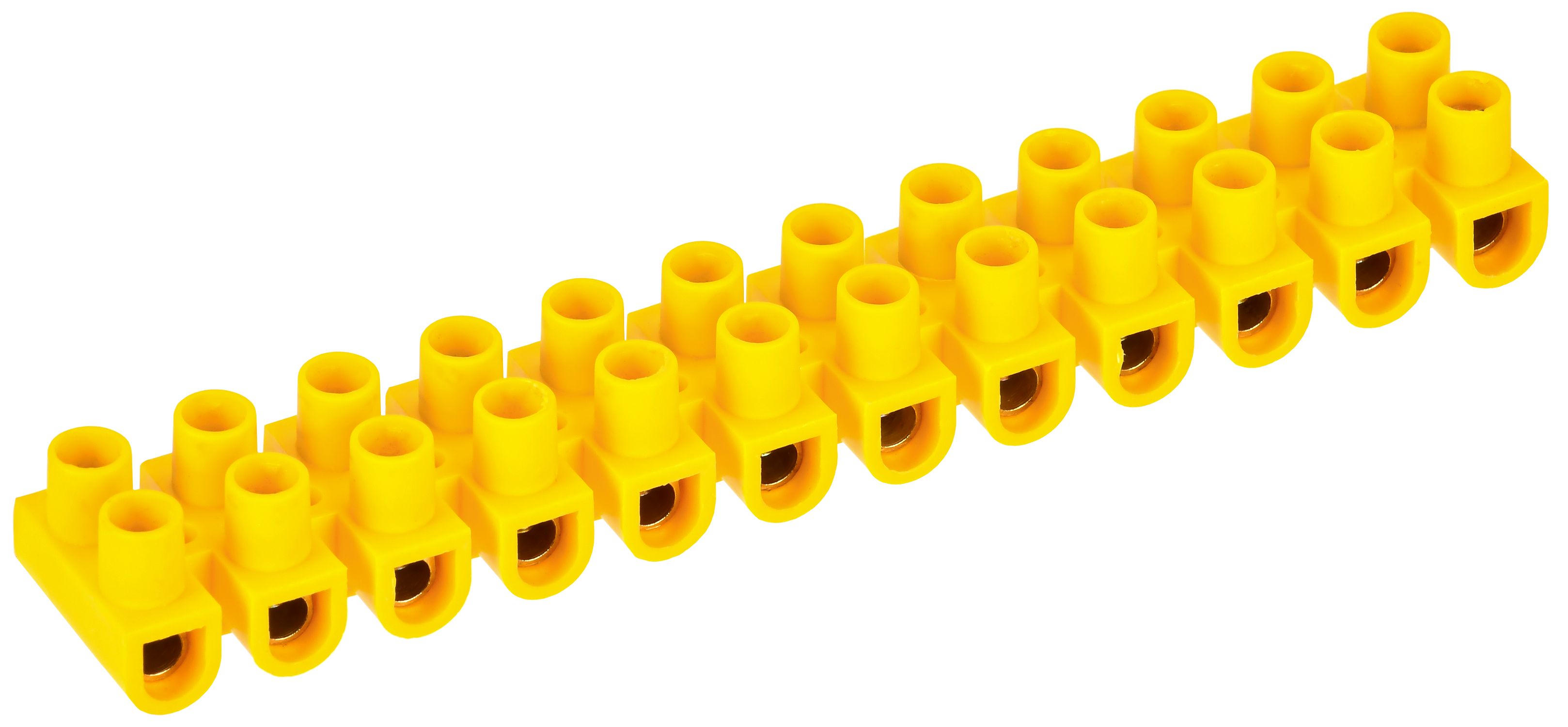 Зажим винтовой ЗВИ-20 н/г 4-10мм2 (2шт/блистер) желтые IEK