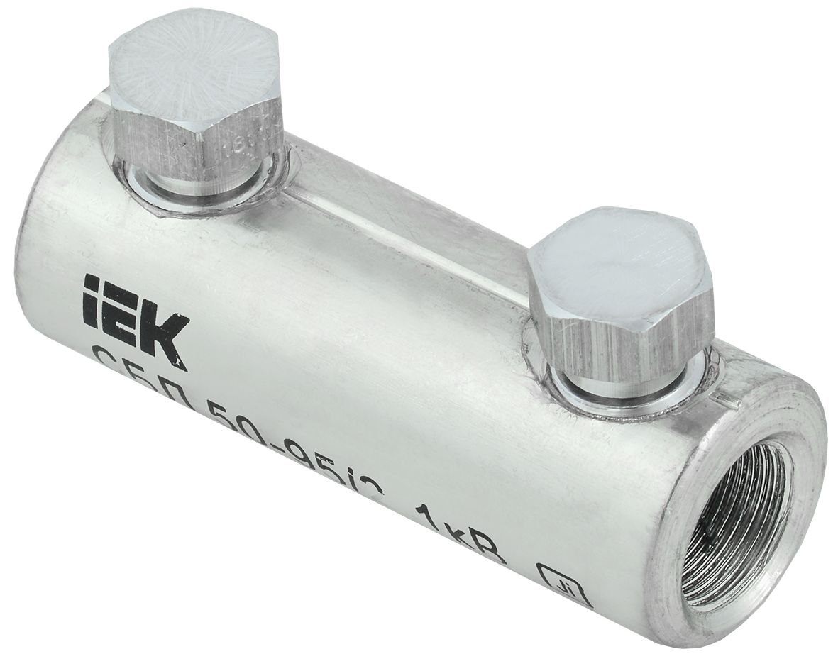 Соединитель болтовой луженый СБЛ 50-95/2 1кВ IEK