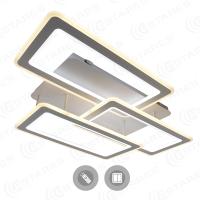 Управляемый светодиодный светильник TRIPLEX DOUBLE 170W 3L-900x600x140-RC-WHITE/WHITE-220-IP20