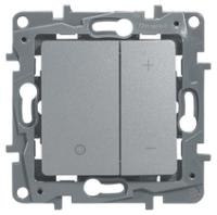 Legrand Etika Алюм Светорегулятор нажимной  400Вт