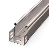 Лоток неперфорированный Стандарт INOX (AISI 409) 50х50х3000 (0,7 мм) (24 м/уп) Промрукав