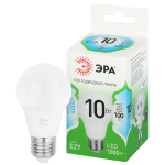LED A60-10W-840-E27 GL  Лампа светодиодная ЭРА GREEN LINE LED A60-10W-840-E27 GL 10Вт груша яркий белый свет E27