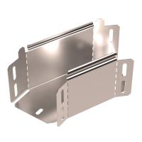 Угол горизонтальный 45 градусов Стандарт INOX (AISI 409) 100х100 Промрукав