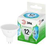 LED MR16-12W-840-GU5.3 GL  Лампа светодиодная ЭРА GREEN LINE LED MR16-12W-840-GU5.3 GL 12Вт софит яркий белый свет GU5.3