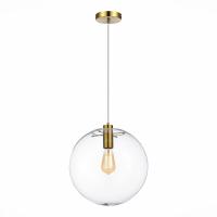 SL1056.233.01 Подвес ST-Luce Золотой/Прозрачный E27 1*60W NOOR