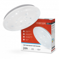 Светильник сд серии DECO 24Вт 230В 6500К 1560Лм 330х55мм СОЗВЕЗДИЕ IN HOME
