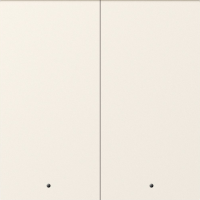 Клавиша 2-я с подсветкой, матовый кремовый, серия A07