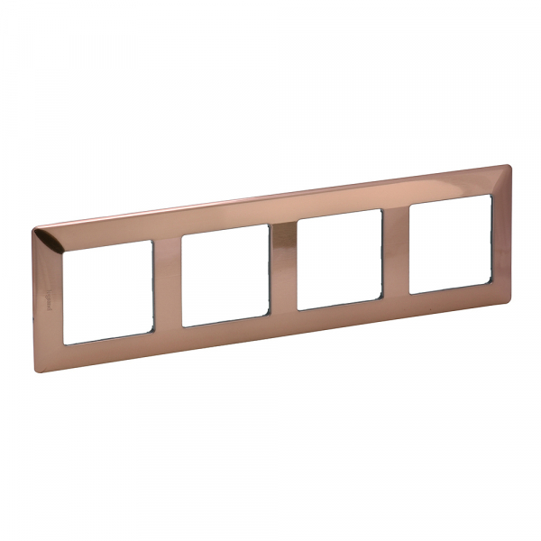 Legrand Valena LIFE Медь Рамка 4-ая