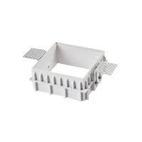 214510 Рамка скрытого монтажа DOMINO QUAD МR16 в гипсокартон/бетон под шпаклевку БЕЛЫЙ