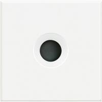 BT Axolute White Заглушка с выходным отверстием 9 мм  с 2 коннекторами