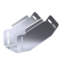 Угол вертикальный внутренний 45 градусов Стандарт INOX (AISI 316) 100х80 Промрукав