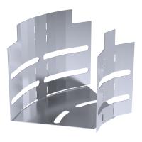 Угол горизонтальный изменяемый 0-45 градусов Стандарт INOX (AISI 316) 100х100 Промрукав