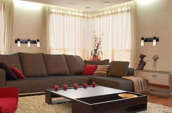 Настенный светильник со стеклянными плафонами 21130/3 хром / венге