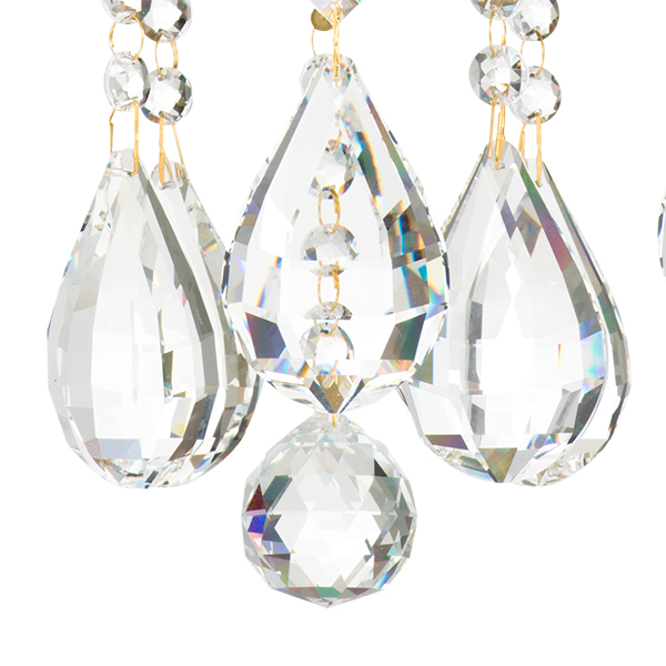 775623 Бра CHAMPA 2х60W E14 ЗОЛОТО