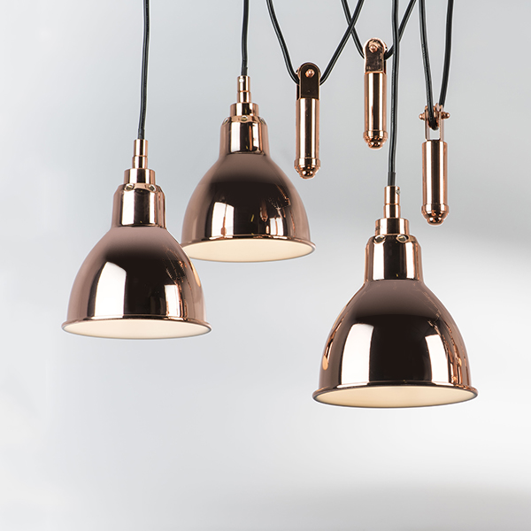 761073 Люстра ACROBATA 7х40W E14 РОЗОВОЕ ЗОЛОТО