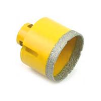 Коронка алмазная профессиональная по керамограниту и железобетону М14, вакуумное спекание, 68мм, для УШМ KRANZ