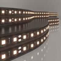 Лента светодиодная 120Led 9,6W IP20 3300K тёплый белый 2835 24V 120Led 9,6W IP20 Black